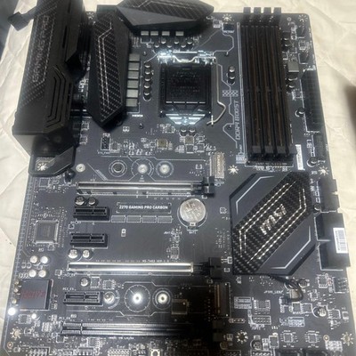 MSI Z370 GAMING PRO CARBON ATX Motherboard LGA 1151 Intel Z370 Used