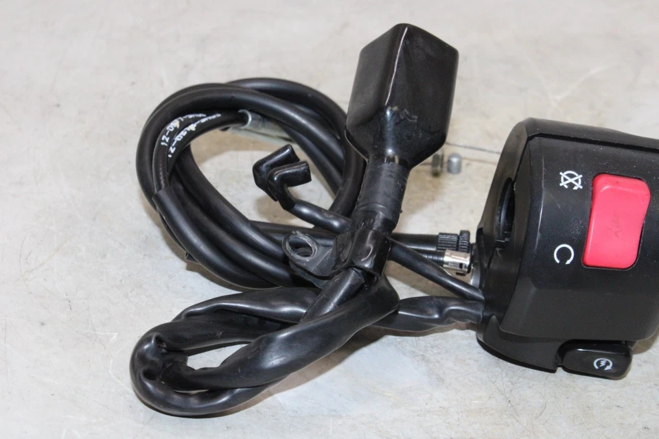 Kawasaki Ninja 300 Ex300A 2014 OEM clip derecho en mango interruptor de arranque apagado Foto 3 de 4