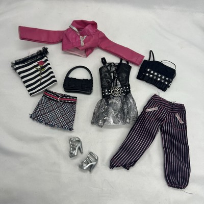 Mattel Barbie Fashion Fever Multi-fashions Pack Clothes Outfits FF