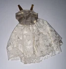 Vintage Barbie Doll Fab Lu Babs Let's Go Formal Clone Fashion Dress