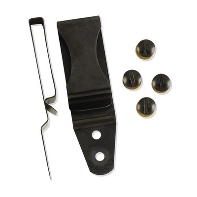 Galco 1 3/4'' Ambidextrous Metal Clip, Black - CLP175