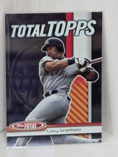 2004 Topps Total - Total Topps Gary Sheffield #TT18