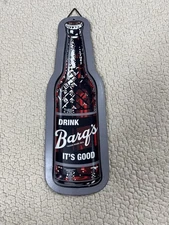 Vintage Drink Barq's It's Good Root Beer Soda Pop 12" Metal Tray / Wall Hanger