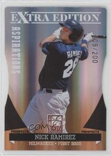 2011 Donruss Elite Extra Edition Prospects Aspirations Die-Cut Nick Ramirez 4g8
