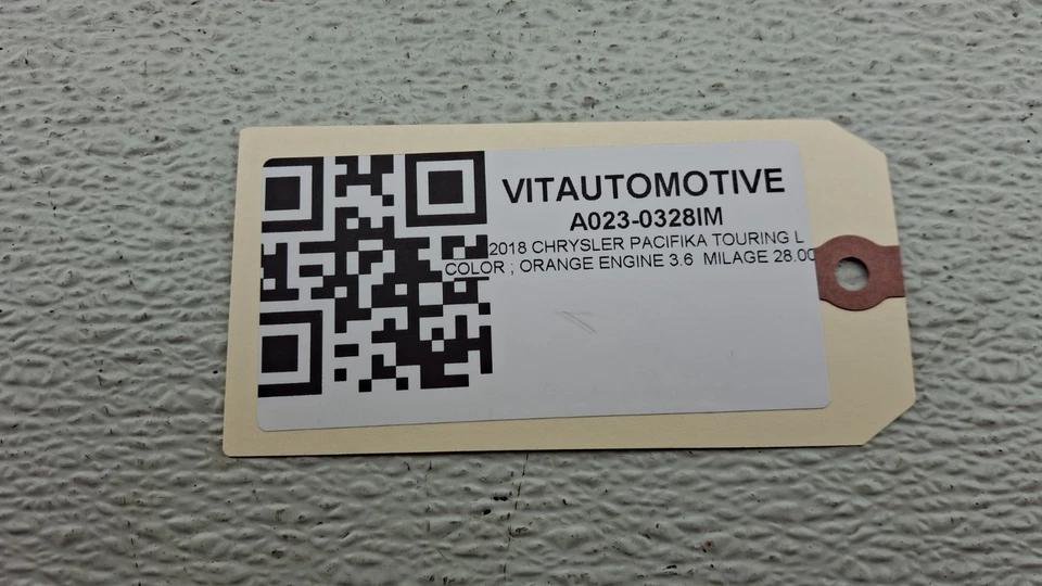 Cojín de asiento trasero derecho Chrysler Pacifica 2017-2020 tercera fila OEM negro_H7Xp Foto 3 de 4