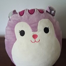 Squishmallows 12" Allina the Squirrel Purple/White Plushie