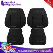 1995 For Acura Legend Coupe Driver Passenger Bottom Top Seat Cover Black