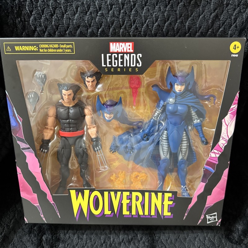 MARVEL LEGENDS- Marvel Legends - Wolverine and Psylocke 2-pack 