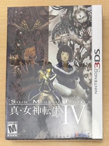 Nintendo 3DS SHIN MEGAMI TENSEI IV 2013 Limited Edition ATLUS New & Sealed MISB