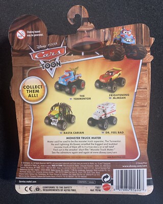 Disney Pixar Cars Toon Mattel Deluxe #23 Rasta Carian Monster