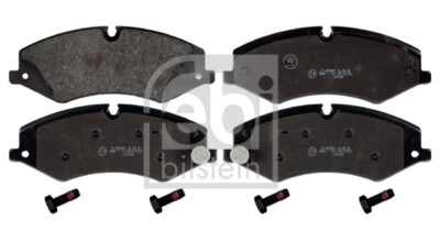 FEBI BILSTEIN 116124 Bremsbelagsatz, Scheibenbremse für LAND ROVER