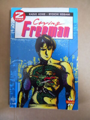 CRYING FREEMAN #1 1991 Z Comic Grenade Press Sleeve [G715]