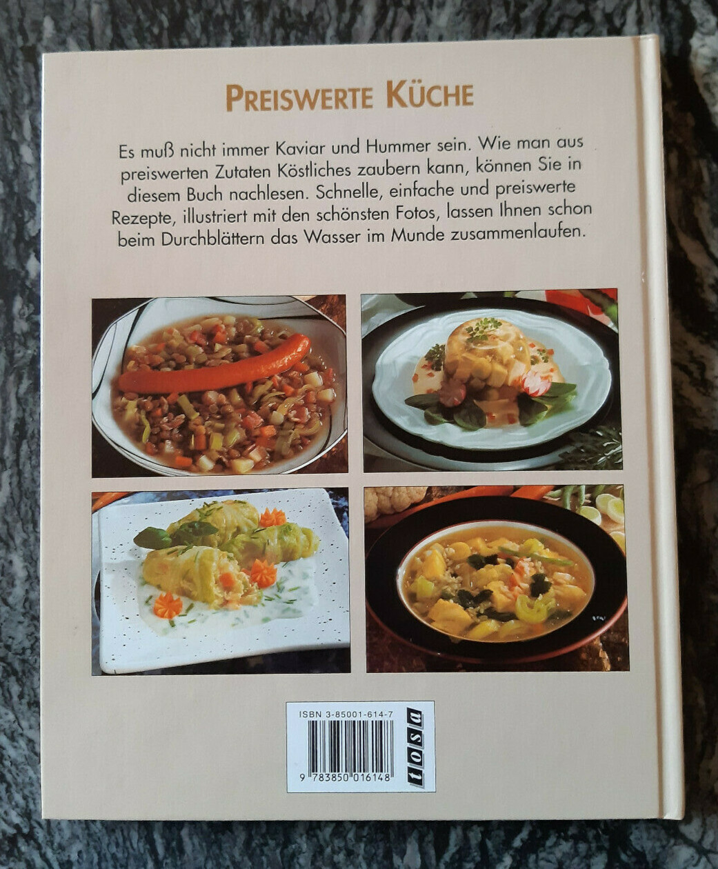 Thumbnail - Kochbuch, Preiswerte Küche, Neu, Sabine Gauwatz, 80 Seiten