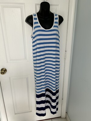vineyard vines blue and white striped dress Tunic Dress Vineyard Vines Blue And White Dress Vineyard Vines XSmall XS Blue  White Striped Seastitch
