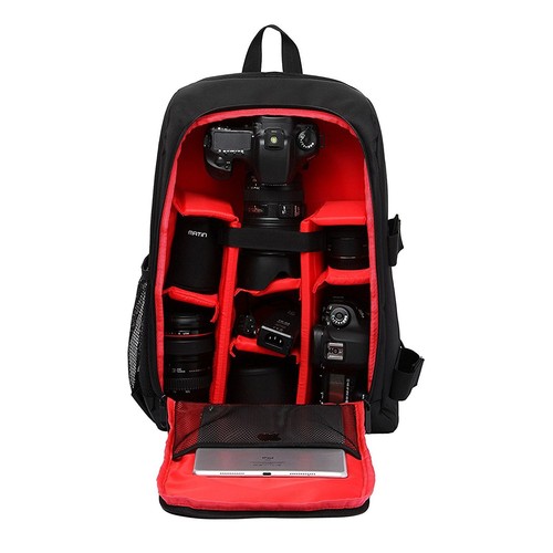 XXL-Large Travel Camera Bag Backpack Case Portable Backpack Bag with Rain Cover - Picture 14 of 18