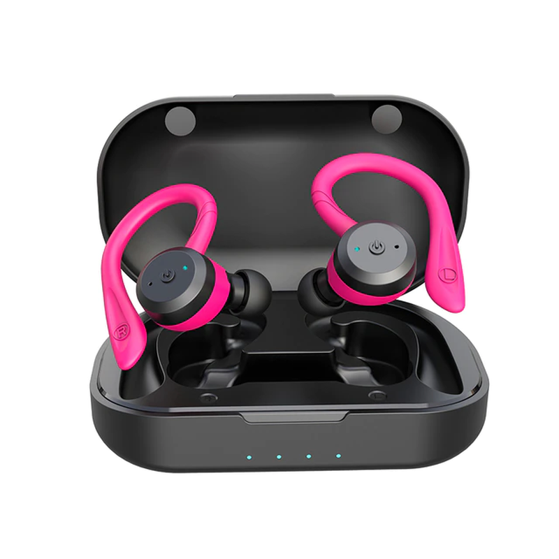 20 Hours Play Time Swimming Waterproof Bluetooth Earphone Dual Wear Style Sport
