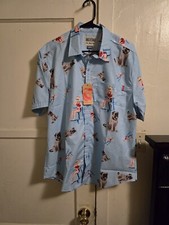 RSVLTS Sandlot Baseball Wendy Peffercorn The Beast Button Up Shirt NWT L