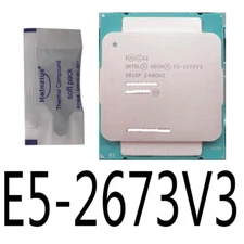 Intel Xeon E5-2673 V3 2.4GHz 12 Core 24 Threads 30M 105W LGA2011-3 CPU Processor