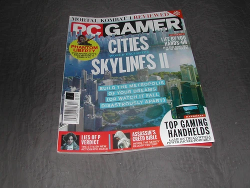 PC Gamer -Issue #377 - Cities: Skylines II  - HOLIDAY 2023