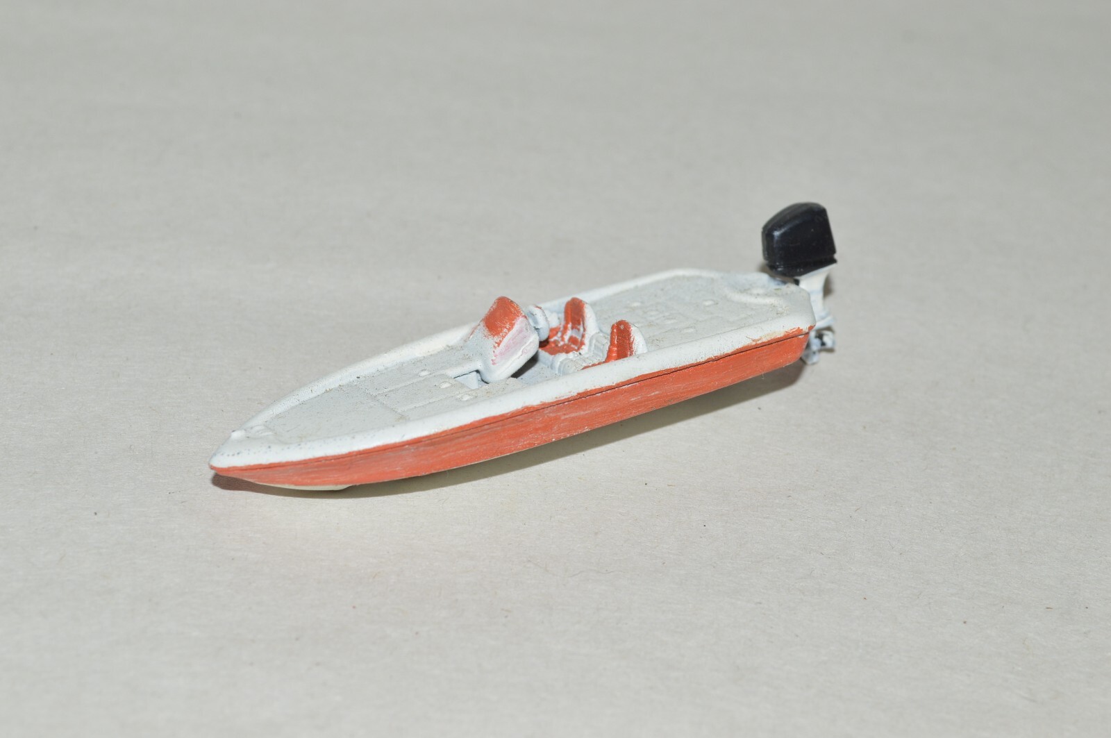 1/64 scale diecast Mattel fishing sports boat HAND PAINTED