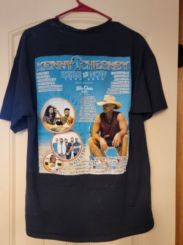 Kenny Chesney Here And Now Tour T Shirt 2022 Size Large L Men's - Picture 2 of 3
