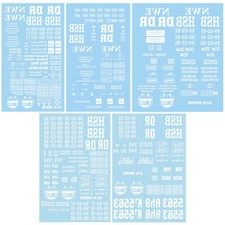 Beschriftungssatz Decal für Pack/Personen/G�...