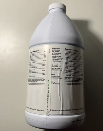 SEACHEM FLOURISH 2 LITER SUPPLEMENT NUTRIENT PLANTS AQUARIUM Exp: 5/2025 - Picture 3 of 4