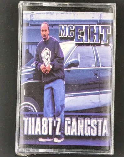 MC EIHT- Tha8t'z Gangsta Cassette *SEALED* Gangsta Rap Tape Rare 2001 Compton OG