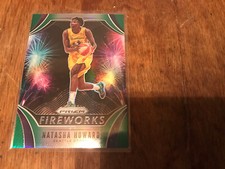 2020 Panini Prizm Green Refractor WNBA Fireworks Natasha Howard Seattle Storm 