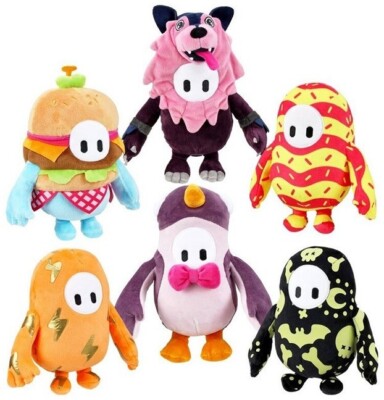 Fall Guys  Plüsch  Plüschtiere 6er Set   20cm
