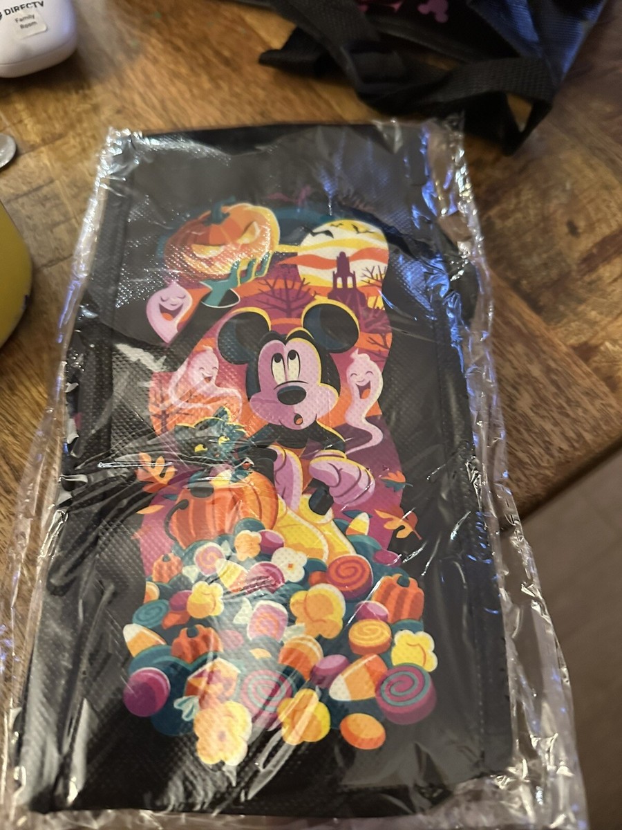 Disneyland Magic Key Oogie Boogie Bash Treat Bag Tote Mickey