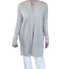 Lululemon Merino Wool Cardigan Sweater   Size 8   Cream