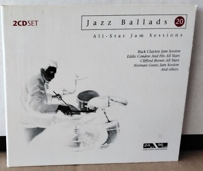 ALL STARS JAM SESSIONS - JAZZ BALLADS 20 DOCUMENT 222550-311 GERMANY 2007 2CD's
