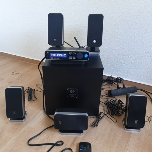 Logitech Z-5450 5.1 THX Soundsystem mit rear wireless speaker - Video 1 von 1