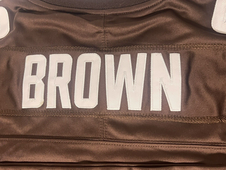 Jim Brown Signed “BROWNS” NFL HOF JERSEY Player Holo , GTSM eBay