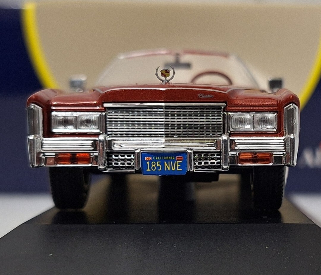 Cadillac Eldorado Convertible 1976 Red 1:43 IXO Altaya No Premium