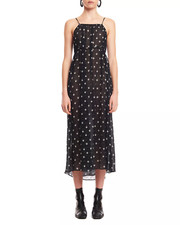 New £315 Rixo Misty Sheer Wrap Dress - XS-