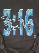Vintage WWF Stone Cold Steve Austin 3:16 Crewneck Sweater, Size X-Large, 25x29"