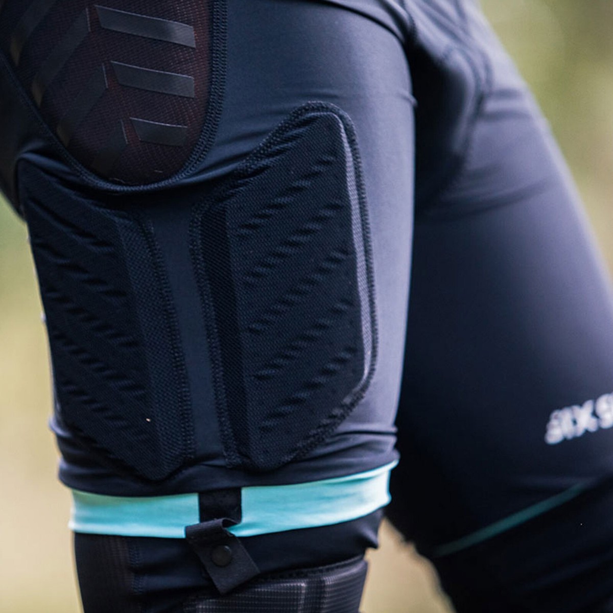 661 SixSixOne Evo II Coude D30 Vtt BMX Vélo Patins Protecteurs Bras Gardes Paire - Foto 3