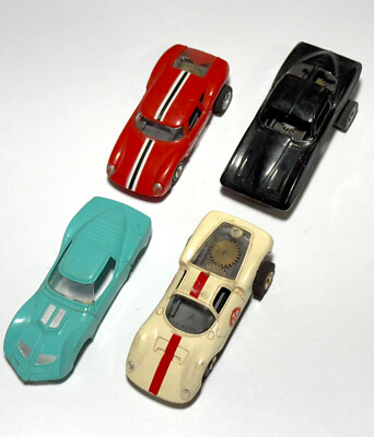 8pc+ Runner 1960s Vintage Aurora TJet Thunderjet Original Box HO