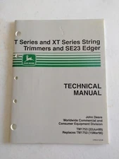 John Deere TM 1753 Technical Manual John Deere String Trimmers Edgers Technical