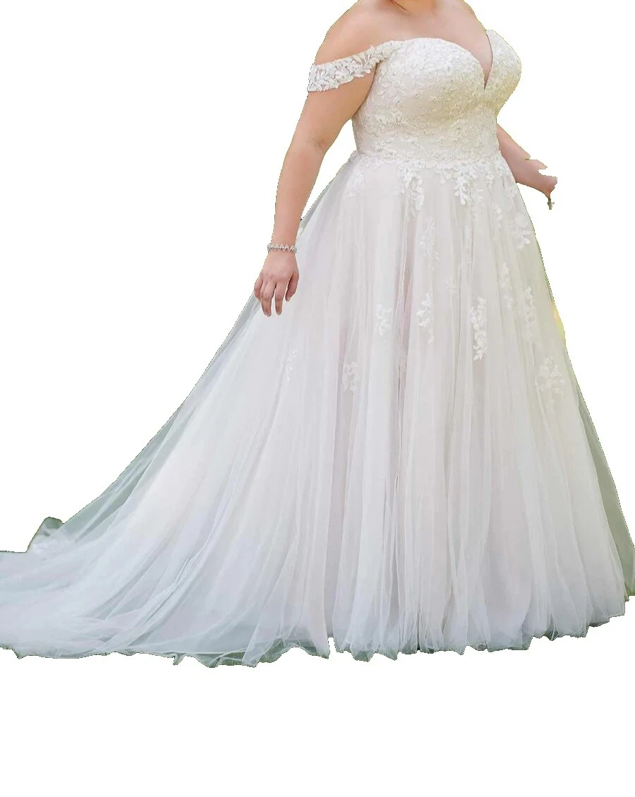 Ruffles Regular 22 Women's Size Wedding Dresses