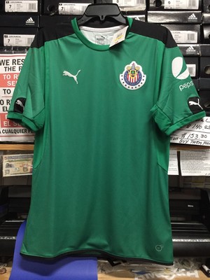 puma green chivas jersey