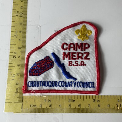 Merz Patch Vintage Patch BSA Camp Merz Chautauqua County Council Free US Shipping ...