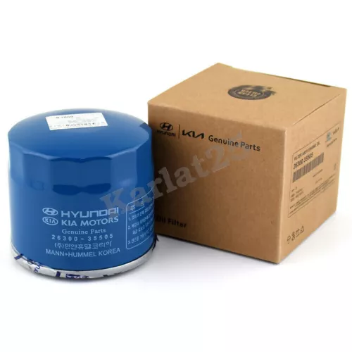 6 PACK GENUINE Hyundai Kia Engine Oil Filter OEM 2630035505 for 97-22 US Stock - Picture 3 of 7