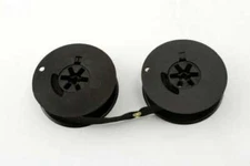 Universal Typewriter Ribbon 2" x 1/2 Inch Black Ink Twin Spool SC20BR Free Ship