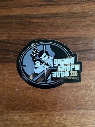 10o Aniversario de GTA - PEGATINAS DE VINILO EDICIÓN LIMITADA - Elige 1 (Anuncio múltiple) - Imagen 12 de 12