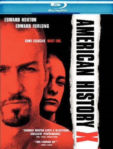American History X (Blu-ray, 1998, Region All) Warner Brothers, New Line Cinema - Photo 1/2