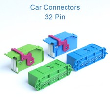 32 Pin Car Instrument Dashboard Plug Waterproof AMP Connector Socket Terminal
