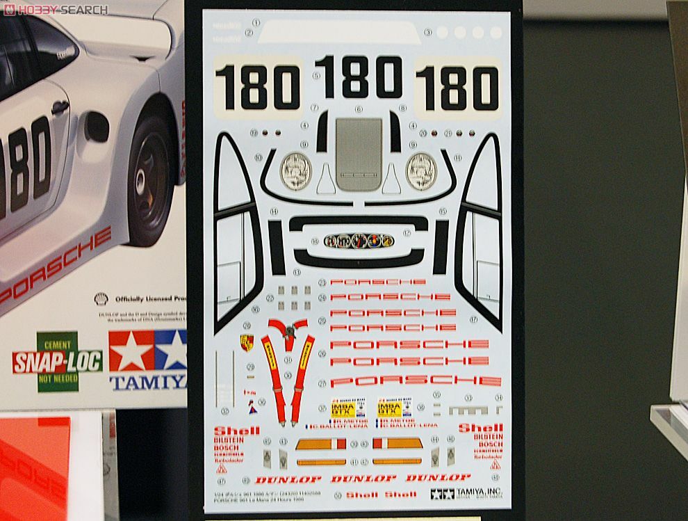 Rare kit 1/24 Tamiya Porsche 961 1986 Le Mans from Japan 8321 | eBay